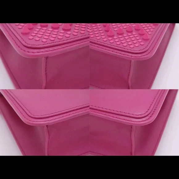 Auth BVLGARI Serpenti Chain Shoulder Bag Pink/Gold - Picture 9 of 12